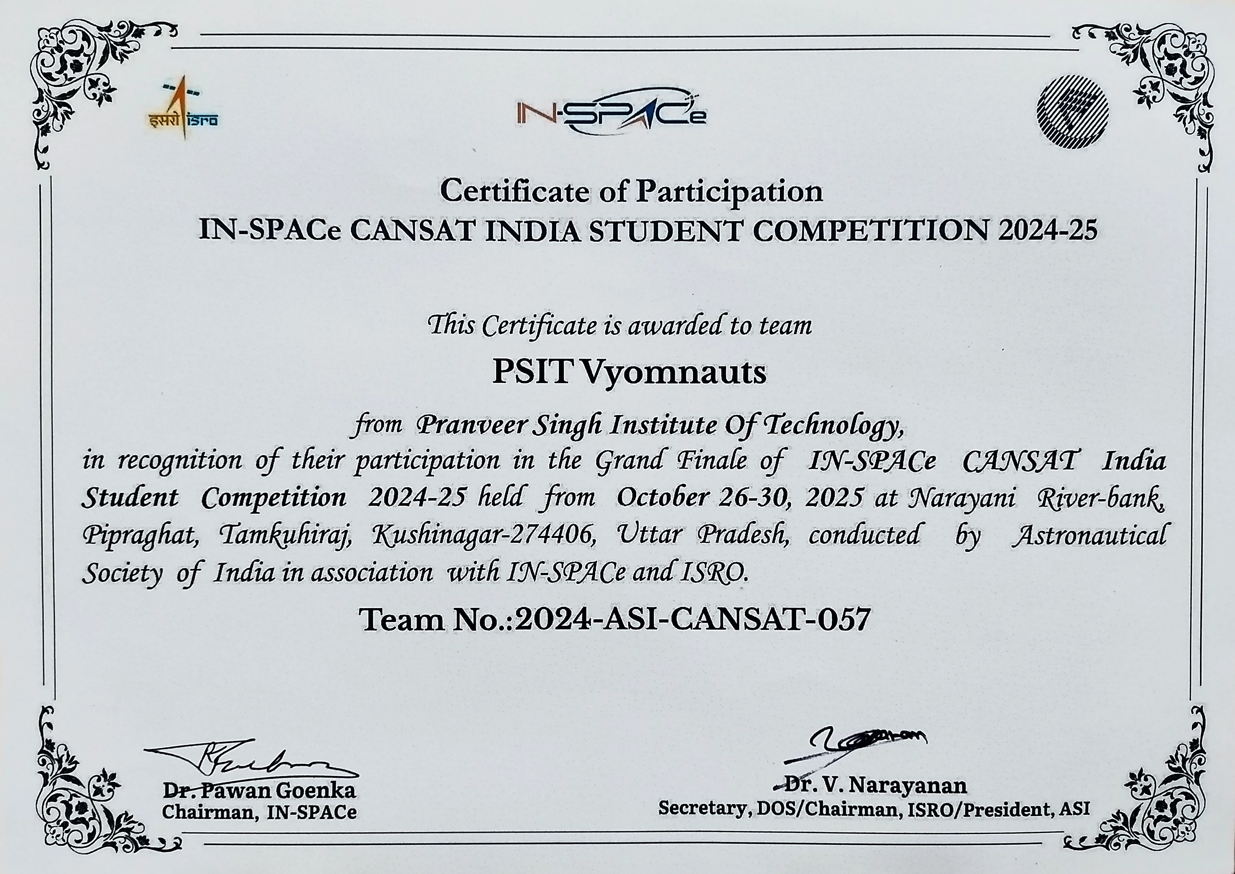 Best design Certificate