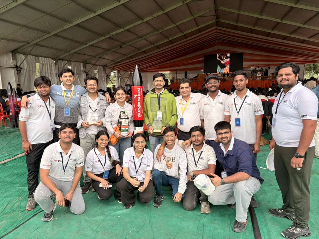 Team photo at the event